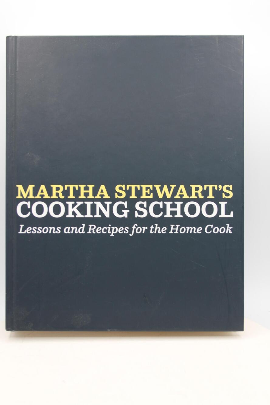 Martha Stewart's Cooking School Lessons & Recipes Hardcover First Edition Japan